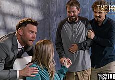 curvy milfs bend over for stepfamily cocks to win game