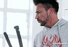 big butt latina briana banderas bounces on gym cock in private pov ride