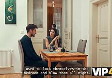 wow, that sexy brunette slut sucks old cock on whistle signal!