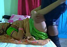 Naughty desi bride slammed by brother-in-law on bed!