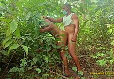 heart pounding as bbw king's wife gets bush fucked hard during village ritual