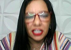 mild cuckold watches his wife take control in erotic tease