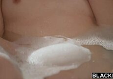 Braylin Bailey's Tiny Tight Blonde Pussy Stretched by Massive Black Cock