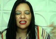 mild cuckold watches his wife take control in erotic tease