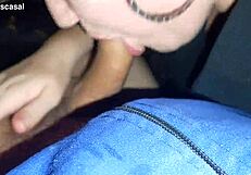 Safadoscasal safada guloso boquete sucks cock deep