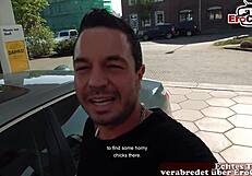 GERMAN FAT BBW SLUT FUCKED SPONTANEOUSLY IN REAL SEX MEET!