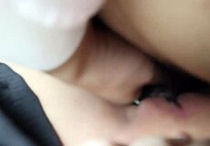 Thai student loses virginity to senior doggystyle creampie cosplay lick pussy