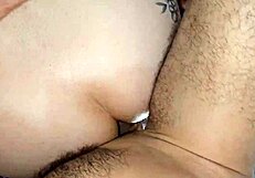 boyfriend dumps load deep in tight asshole to mix with shit