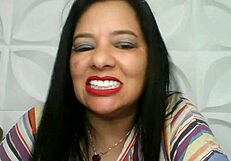 mild cuckold watches his wife take control in erotic tease