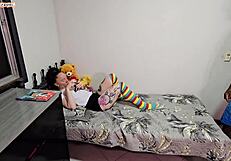 jealous husband watches wife finger herself on phone begging for rough outdoor fuck