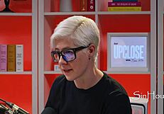 omg, isn't cute curly brunette nerd leana lovings the prettiest glasses-wearing pornstar ever?!