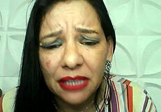 mild cuckold watches his wife take control in erotic tease