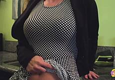 she seduces skinny tattooed friend after coffee then licks her big clit