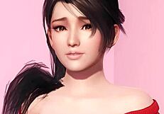 Momiji's teasing gravure poses reveal her big ass close-up?