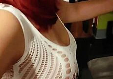 Sexy Latina Housewife Kitchen Quickie Fuck