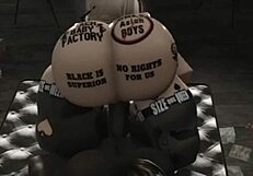 white snow bunny fat ass rides my cock hard in roblox studio