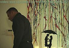 Leana Lovings tempts officer step-daddy in office heat