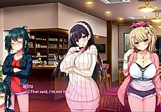 Chikage's Massive Tits and Ass Take Monster Cock Creampie in Hentai Anime Fuck Fest