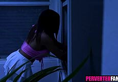 damn, getting balls deep in my busty stepsister's tight teen pussy feels amazing...