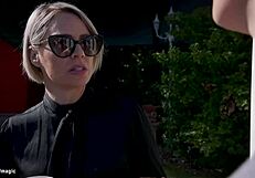 stepmom bound choked deepthroated by gardener in hardcore garden domination!