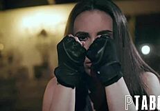 what happens when bratty casey calvert loses sex bet to dominant stuntman?