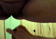 whoa we both pissed everywhere and it splashed right in her face and mouth