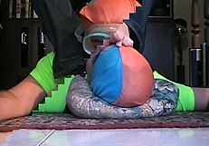 Hard BDSM Belly Trampling and Toe Sucking Slave Humiliation - ItalFetish