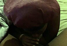 Watch my sloppy deepthroat gag on huge cock cum swap mess