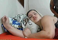 sua cunhada's big ass dreams lead to bareback blonde milf cuckold blowjob