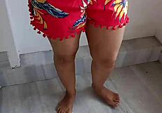 Indian Wife Presses Her Massive Boobs in Hot Verification Video