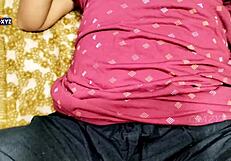 Indian village girlfriend's tight pussy takes first time desi sex on ranch