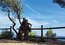 strangers caught me flashing pussy in park now finger me to squirt!