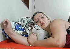 sua cunhada's big ass dreams lead to bareback blonde milf cuckold blowjob