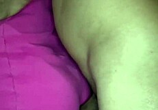 first time standing anal fills her ass with dripping milk cum