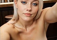 this ai skinny blonde bombshell rides pov to screaming orgasm