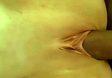 bend over teen my big cock fills your fuck hole crystal clear