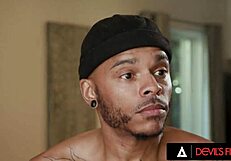 Nympho Wife Musa Phoenix Takes Monster Cocks from Hubby and Neighbor in Hardcore Threesome