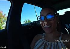 WHOA CLOTHES RIPPED OUTDOOR TOILET SPORT TITS CUM MOUTHFUL PUBLIC!