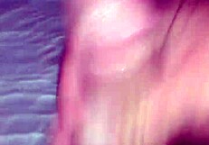 tantric buildup leads to explosive cumshot orgasm by the pool