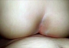 guy bends amateur over for hardcore doggy style pussy pounding deep and rough