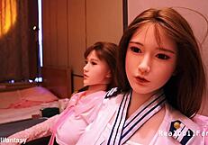 Pov you enter sex doll brothel fucking real doll first time ever