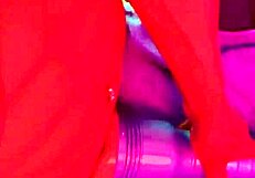 shemale bya lessa strokes big cock to bareback cumshot