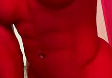 shemale bya lessa strokes big cock to bareback cumshot