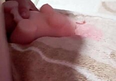 Skinny tattooed twink bares it all for rough bareback creampie humiliation