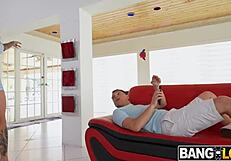 hey lacey jayne negotiating anal with johnny love big tits pov