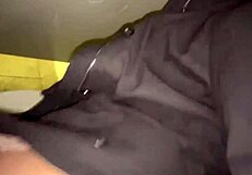 busted mid anal fuck in public restroom but we kept pounding ass