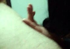 wanna suck these fat tranny toes while she strokes huge shemale cock?