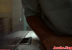 Seductive Arabian Babe's Big Tits Bounce Riding Huge Cock