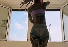 Ever Wonder How Pole Dancing Feels So Good? 2beepole Teaches Inkedgirl New Skills!