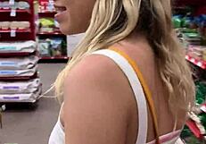 Petite Slut Khloe Kapri Sucks Cock Publicly!